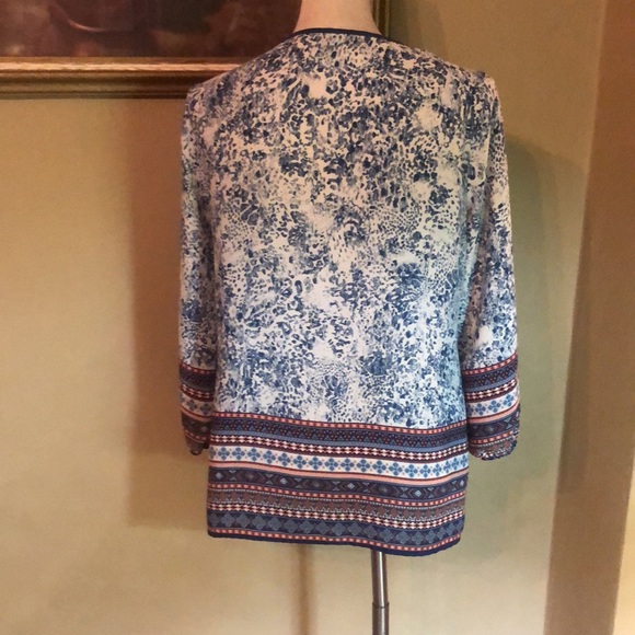 Zac & Rachel Peasant Bohemian Blouse - Picture 2 of 11